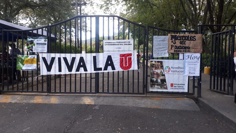 protesta UT 1