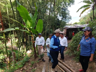 Cumplida inspección de las obras de los Cerros Noroccidentales de Ibagué 1