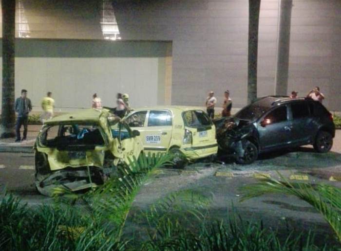 Accidente frente a la Estación, fue provocado por contratista de la Gobernación en estado de embriaguez 1