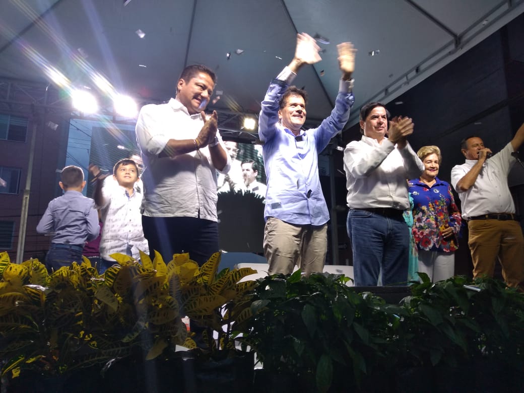 Alfredo Bocanegra, candidato a la Alcaldía de Ibagué, inauguró su sede en el centro de esta capital 1