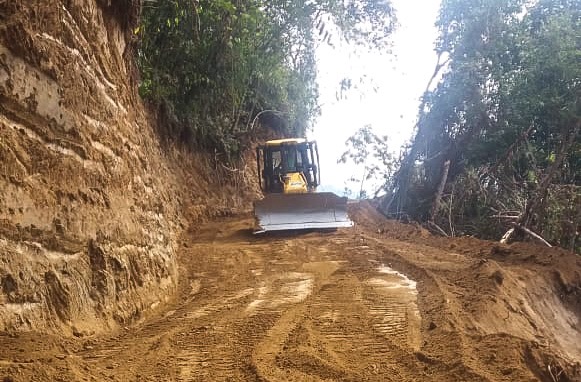 Finalizó la construcción de la vía Mangos – Tapias 1
