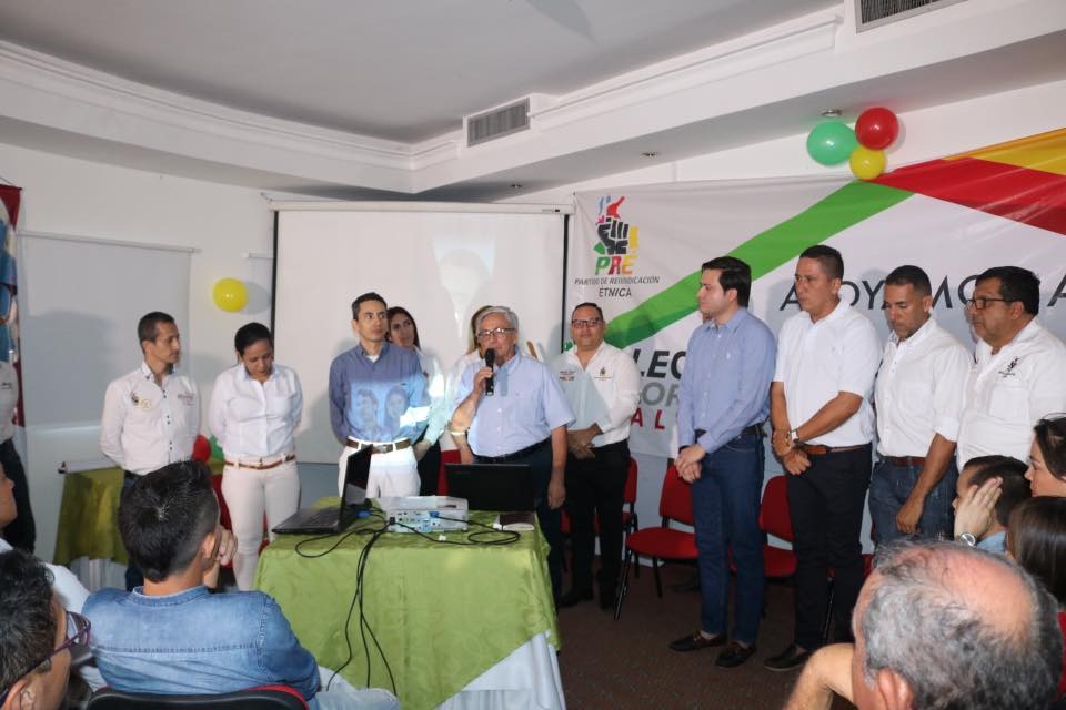 El Partido de Reivindicación Étnica se adhiere a la candidatura de Leonidas López 1
