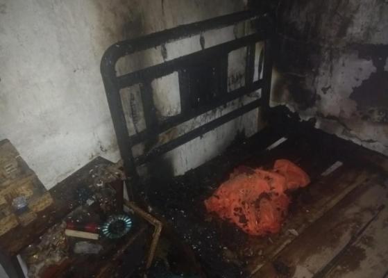Abuelita de 91 años sufrió quemaduras tras incendio estructural en Dolores-Tolima 1