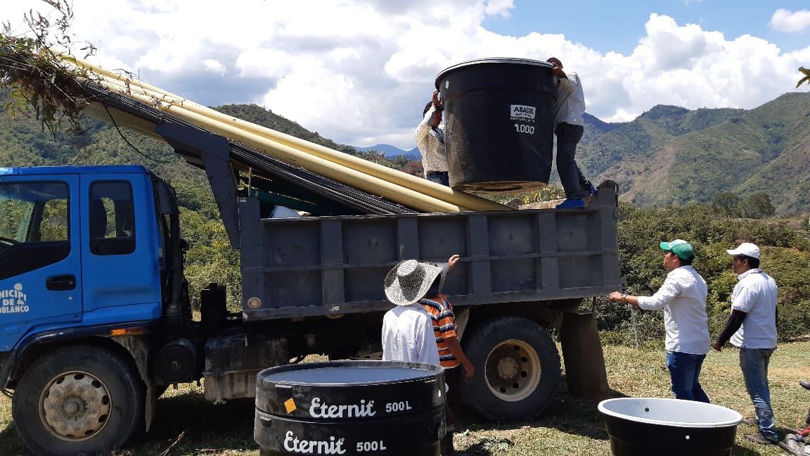 Unidad para las Víctimas entregó materiales para construcción de Institución Educativa en Rioblanco 7