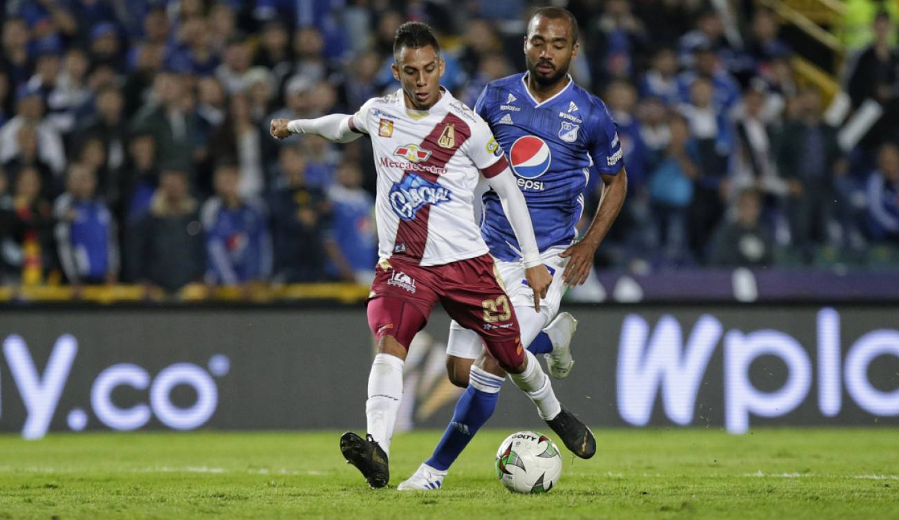 Deportes Tolima recibe esta tarde a Millonarios en el Murillo Toro 3