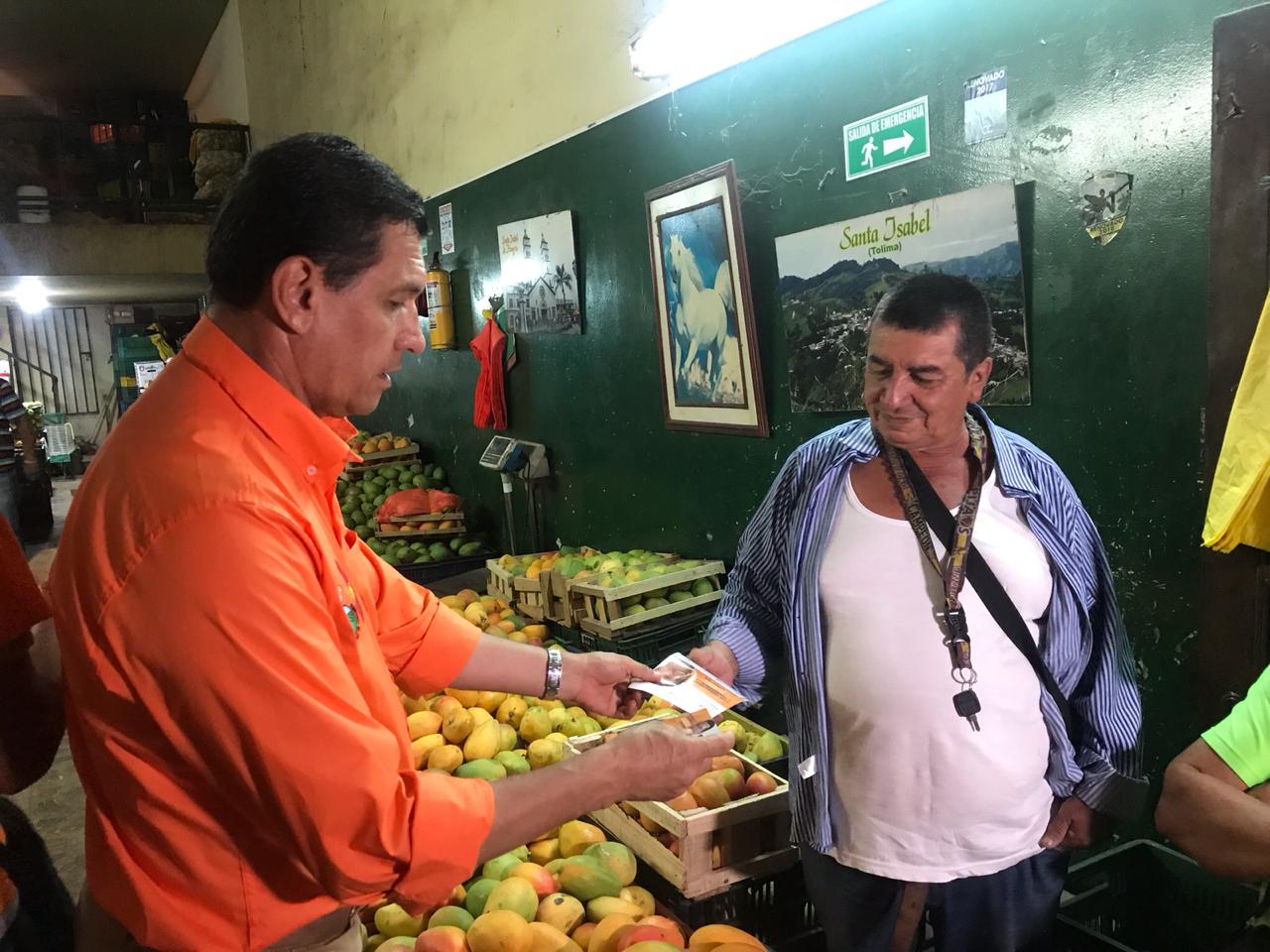 Gran jornada de convocatoria a ibaguereños, realizó campaña de José Alberto Girón 11