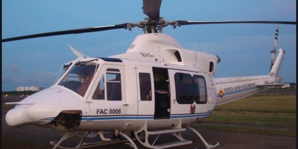 La Fuerza Aérea Colombiana confirma el hallazgo del helicóptero FAC 0006 1