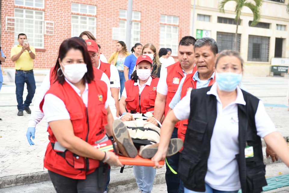 En completa calma se cumplió en Ibagué el Simulacro Nacional 9