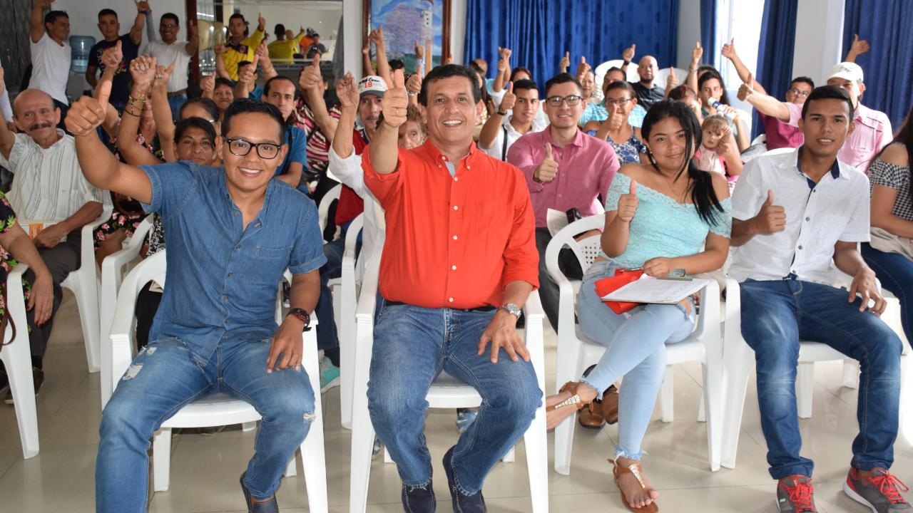 Gran jornada de convocatoria a ibaguereños, realizó campaña de José Alberto Girón 13