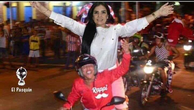 El país no para de reír por los memes de Aida Merlano 15