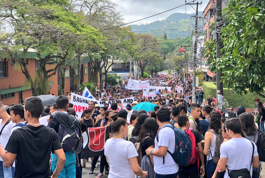 Estudiantes de la Universidad del Tolima harán plantón esta tarde en apoyo a movilización nacional 1
