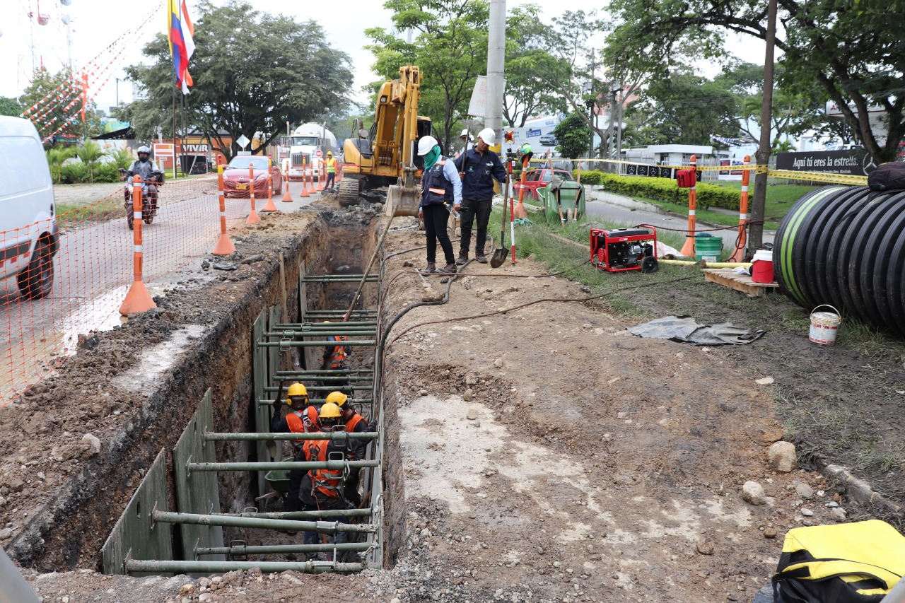 Así avanzan las obras del ‘Colector las Quintas’ 7