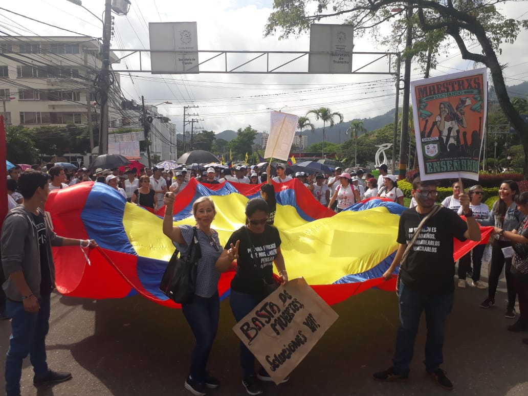 En minutos iniciará el paro nacional de 24 horas 3