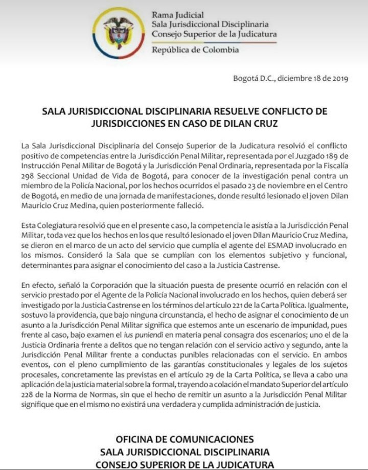 Caso del Capitán del Esmad quedó en manos de Justicia Penal Militar 4