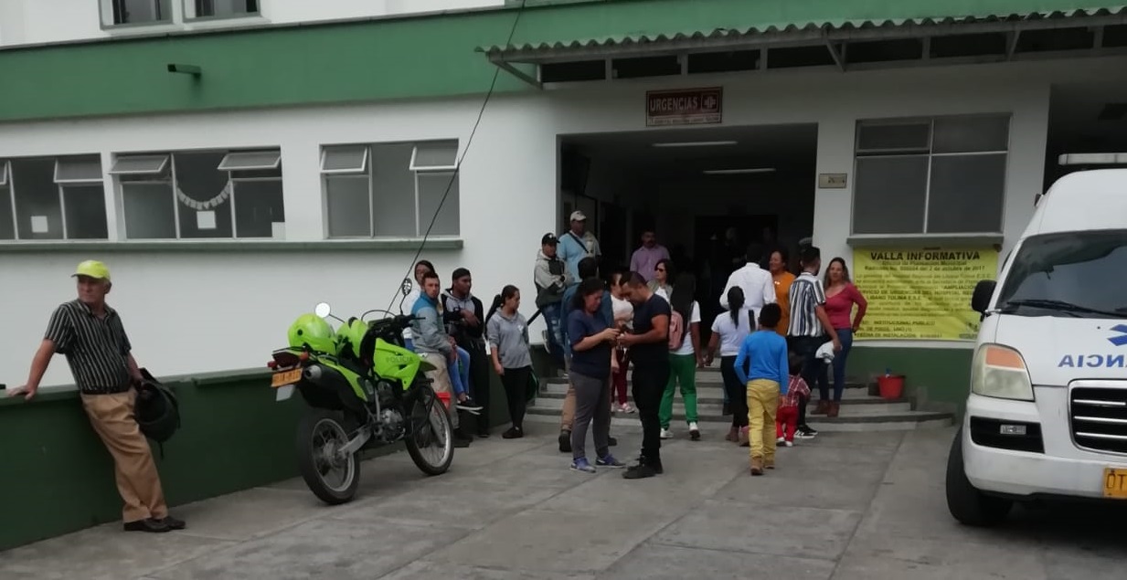 Abejas atacaron a estudiantes de la I.E. Isidro Parra del Líbano 7