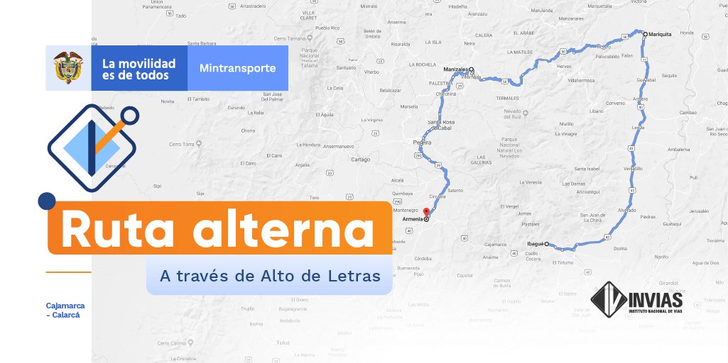 Un sector de la vía Cajamarca – Calarcá tendrá cierre nocturno por cerca de seis meses 4