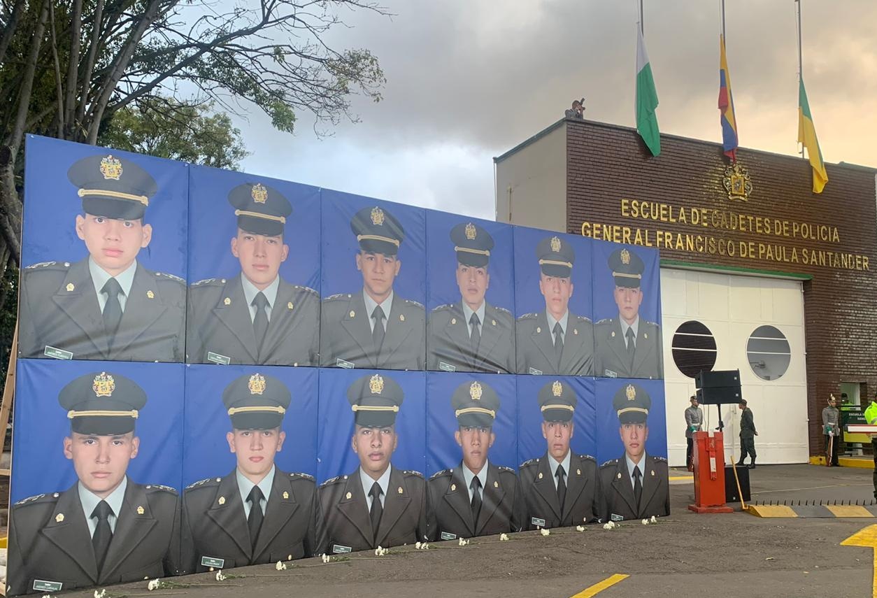 UN AÑO DE DUELO: Homenaje a los 22 cadetes de la Escuela General Santander 3