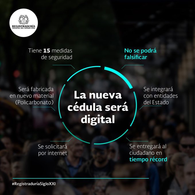 Registraduría recibirá recomendaciones para el nuevo diseño de la cédula digital 4