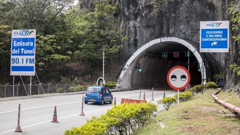 Anuncian seis días de cierre en el Túnel Sumapaz de Melgar 1