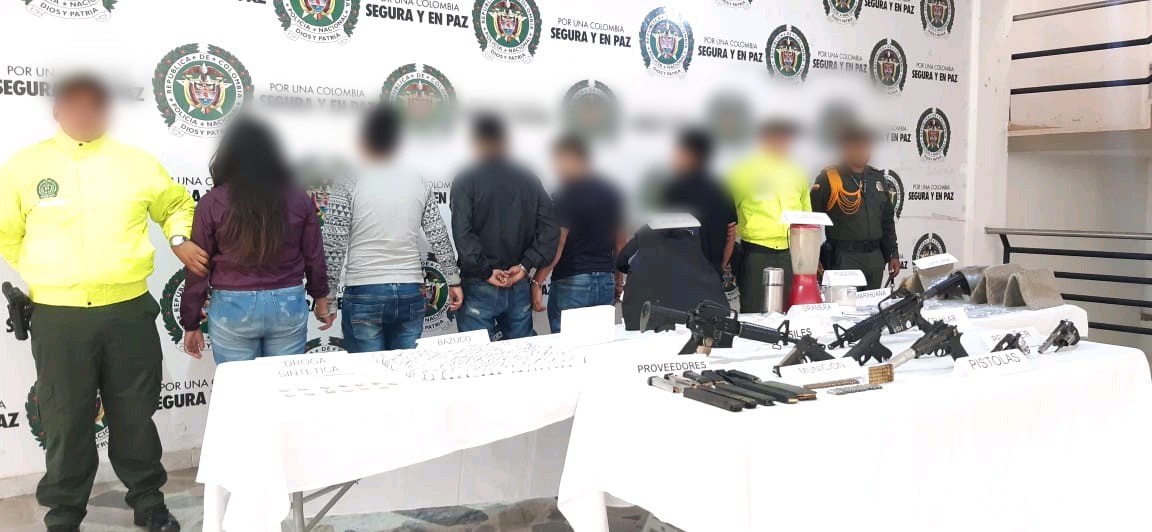 Golpe a la banda delincuencial “Los de Occidente” en Ibagué 5