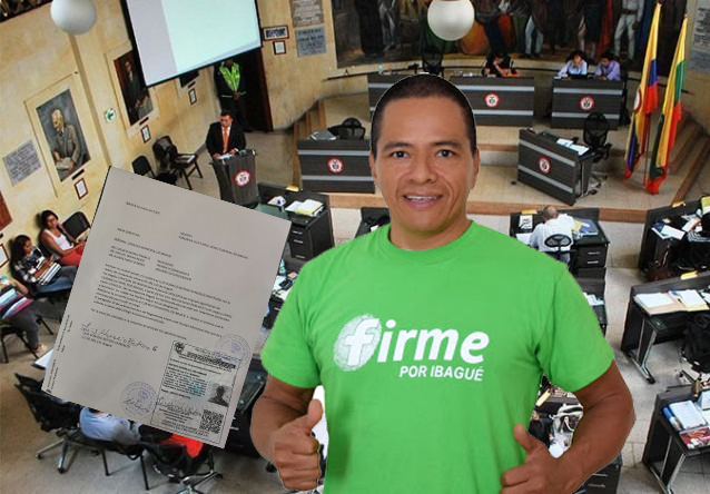 Concejal de Ibagué renunció a su curul 3