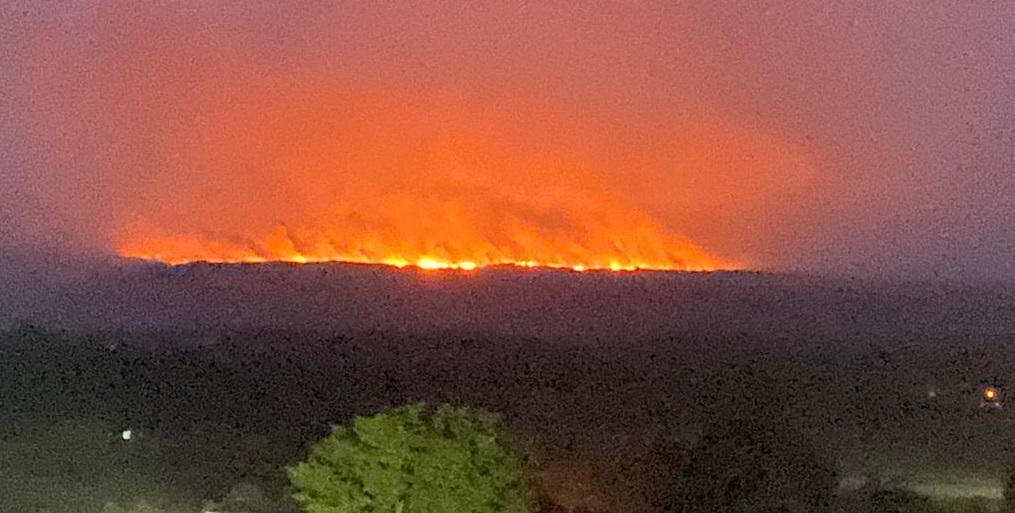 Manos criminales estarían en el incendio de la cobertura vegetal en La Macarena, Meta 4