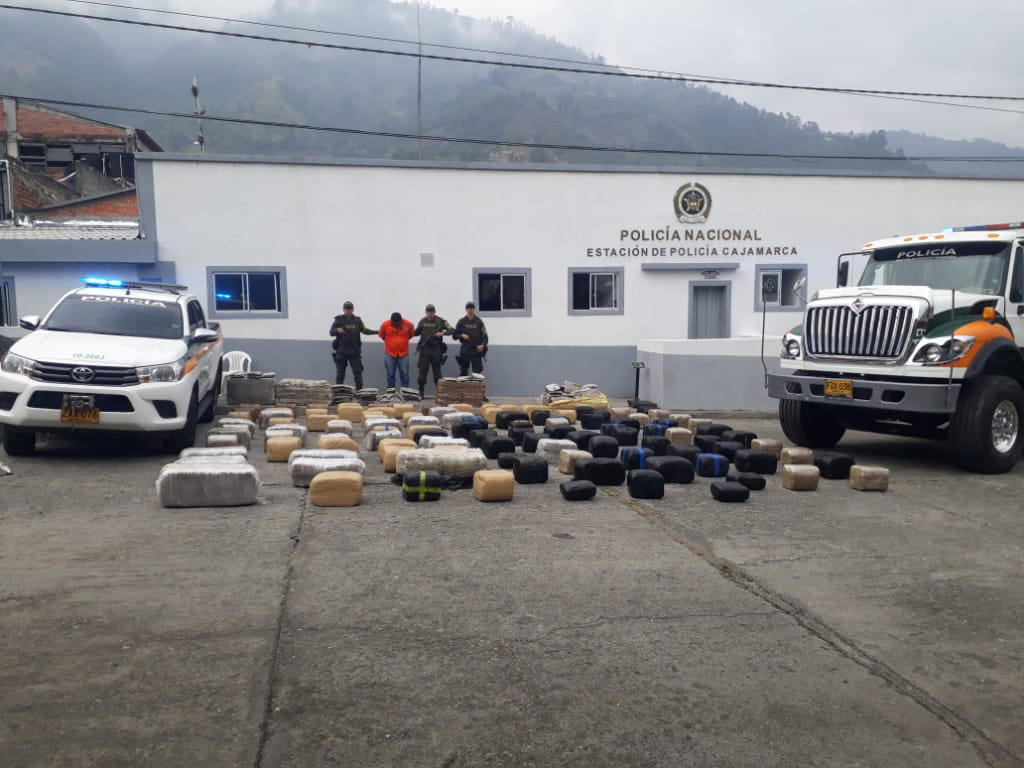 Policía Metropolitana de Ibagué dio un duro golpe al narcotráfico 1