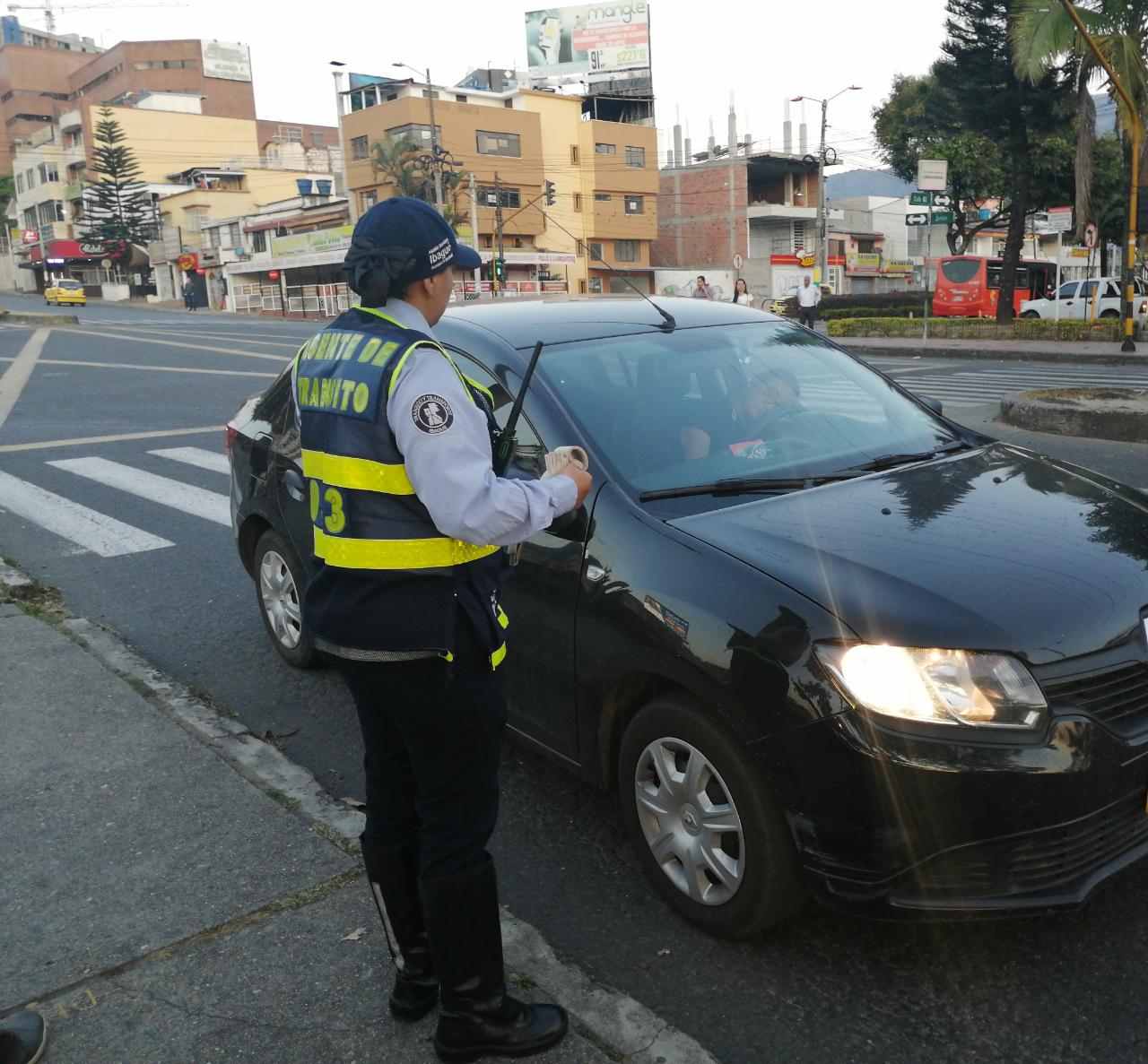 En lo corrido del día sin carro y sin moto en Ibagué se han impartido 23 comparendos 3