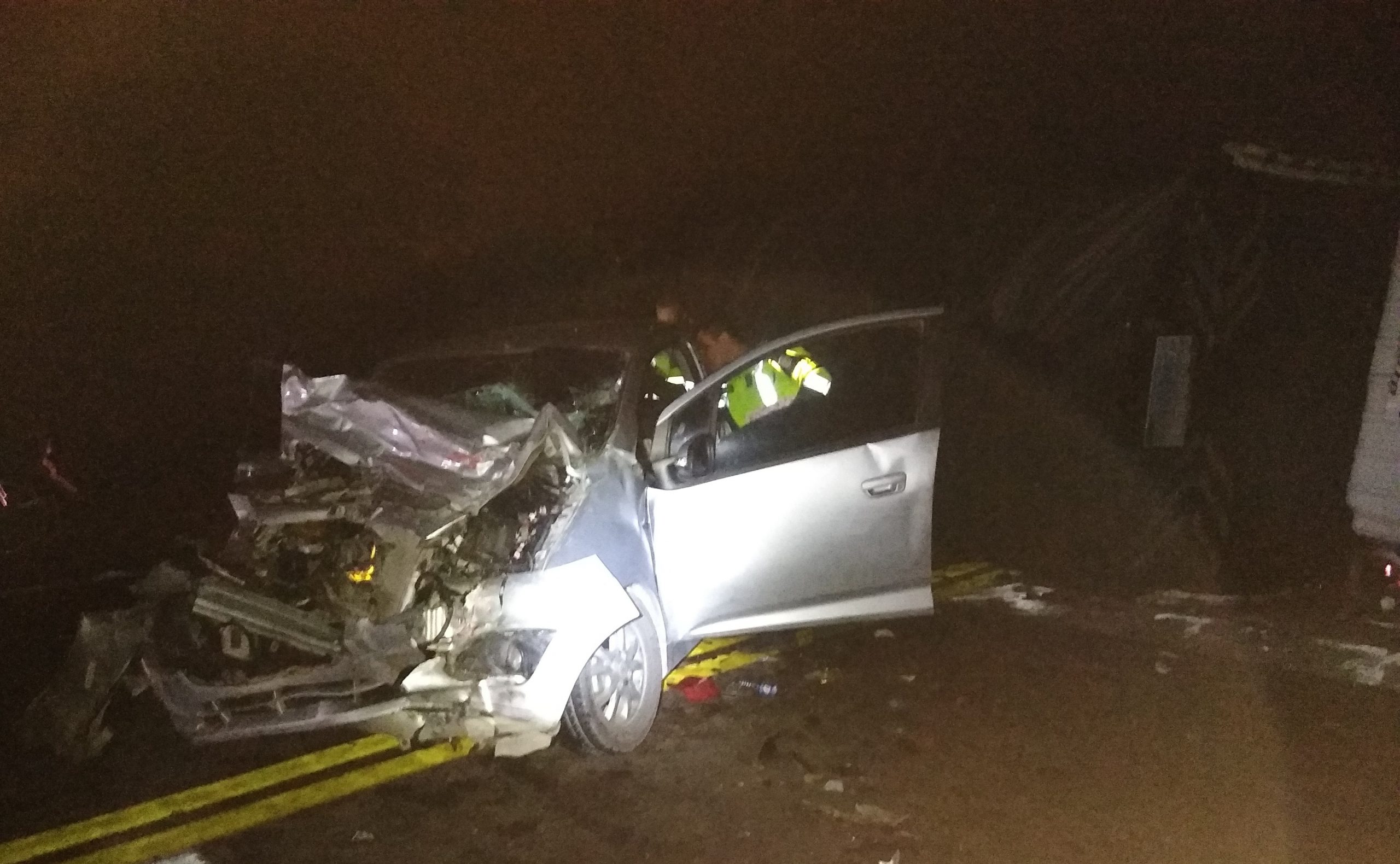 Grave accidente de tránsito deja una persona herida 2
