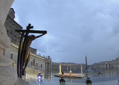 El Papa Francisco elevó su suplica al Señor, en medio de la pandemia del COVID-19 3