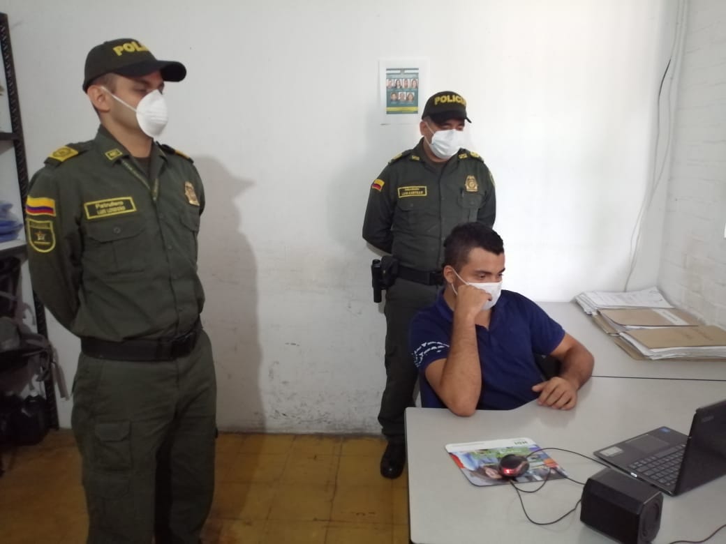 Primer capturado en Ibagué por incumplir cuarentena 7