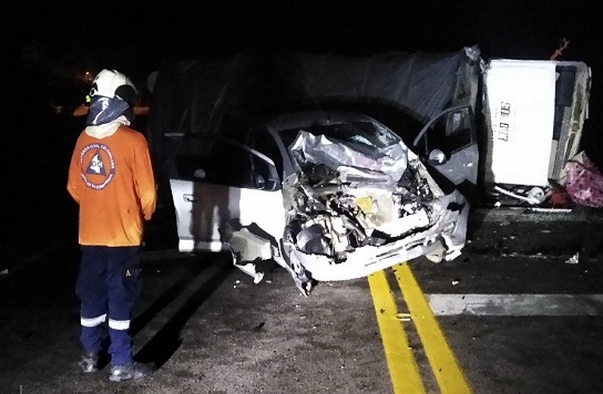 Grave accidente de tránsito deja una persona herida 1