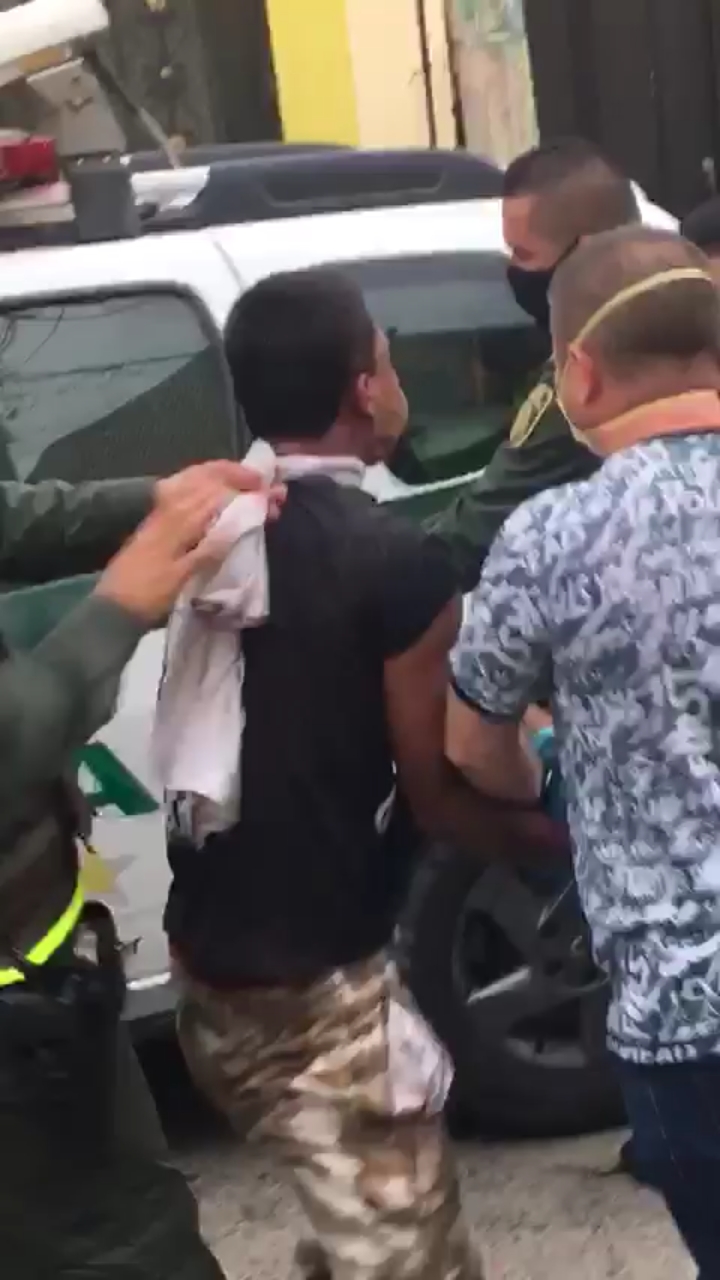 Amenazaba con volar la casa con un cilindro de gas en Pereira 1