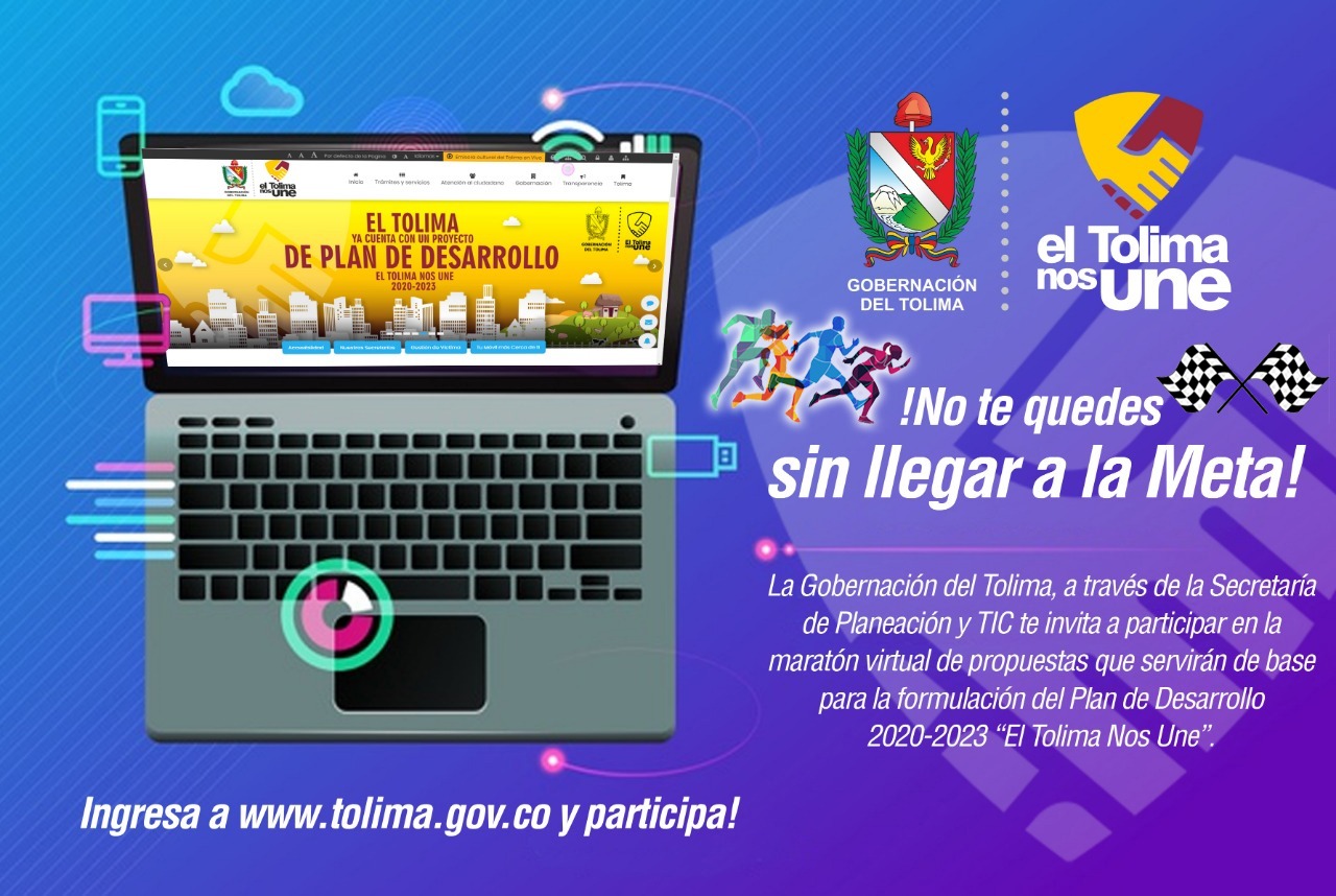 Maratón virtual de propuestas para la formulación del Plan de Desarrollo 2020-2023 1