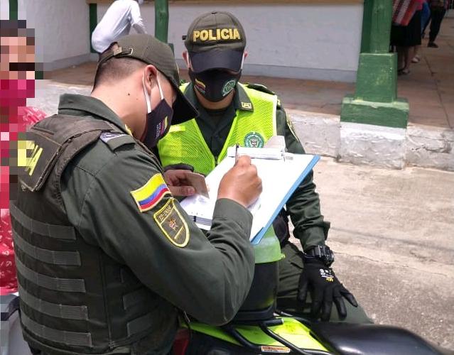 2.994 comparendos en el Tolima por el incumplimiento de la cuarentena 1