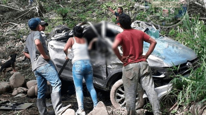Rodó por un abismo y fue encontrado por pobladores del Totumo 3