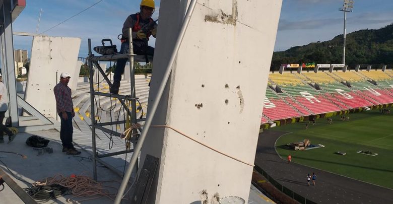 ¿Por qué se desmontaron algunas luminarias del estadio Manuel Murillo Toro? 7