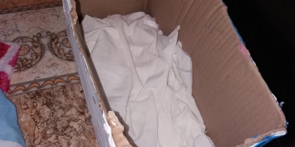 No lo dieron en adopción y lo dejaron en una caja de cartón 3