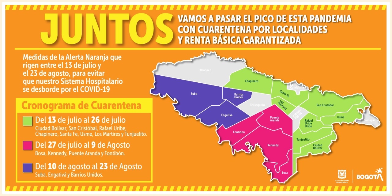 Bogotá entrará de nuevo en cuarentena estricta 6