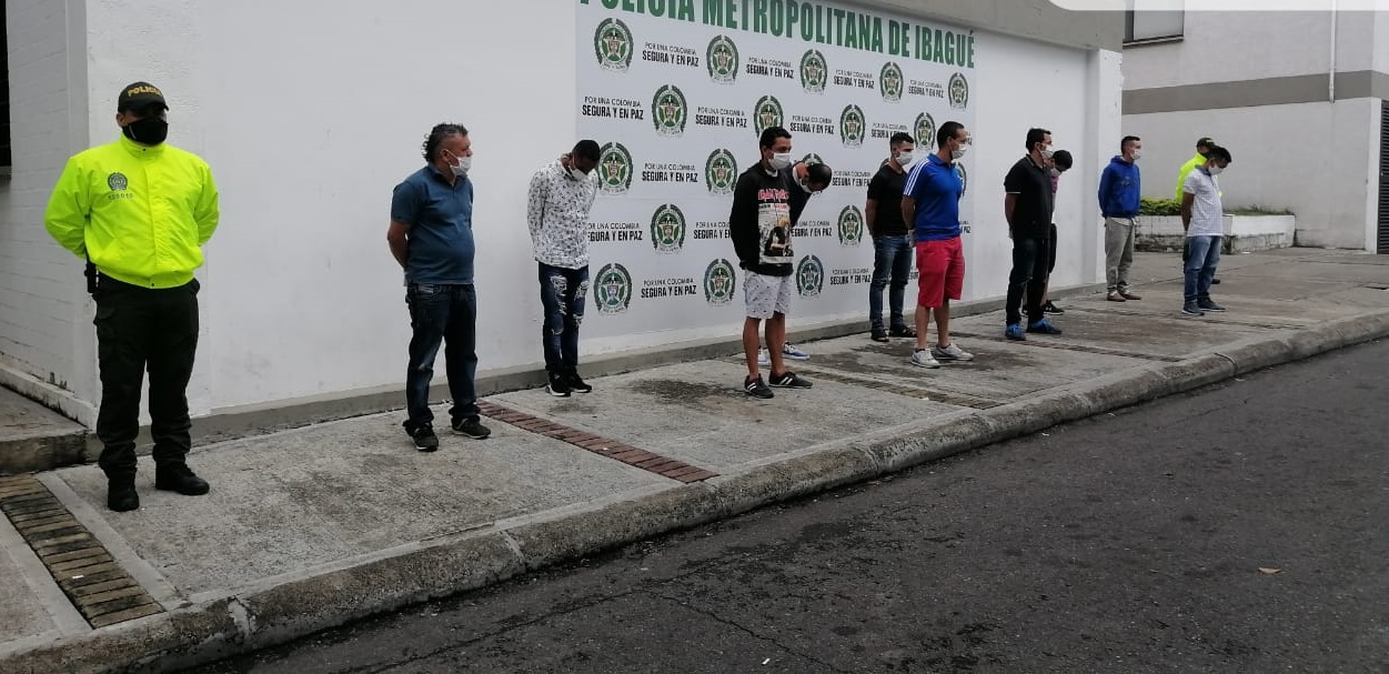 Golpe a la banda delincuencial ‘Los Persas’ en Ibagué 5