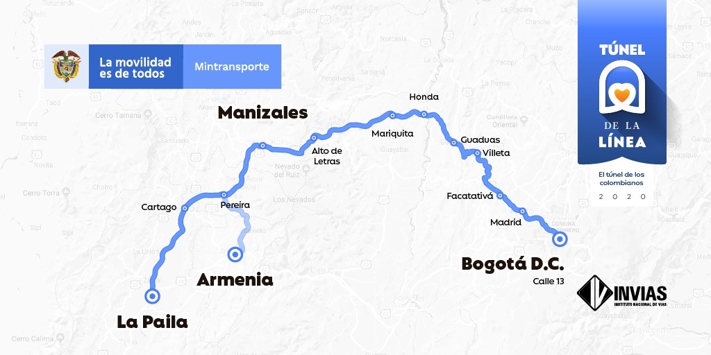 Invias extiende cierres nocturnos entre Calarcá – Cajamarca 6