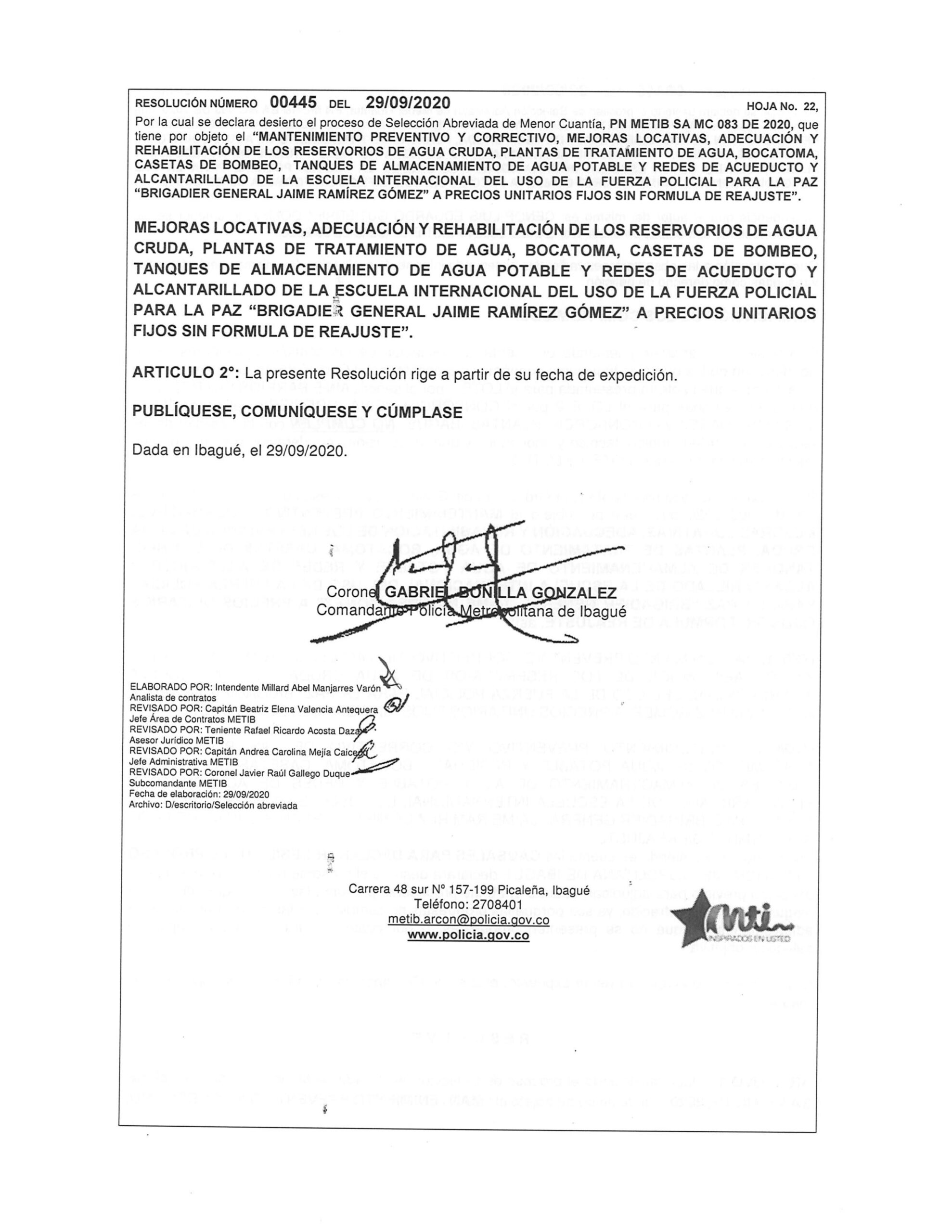 Declaran desierta licitación de la Policía que fue denunciada por presuntas irregularidades 4