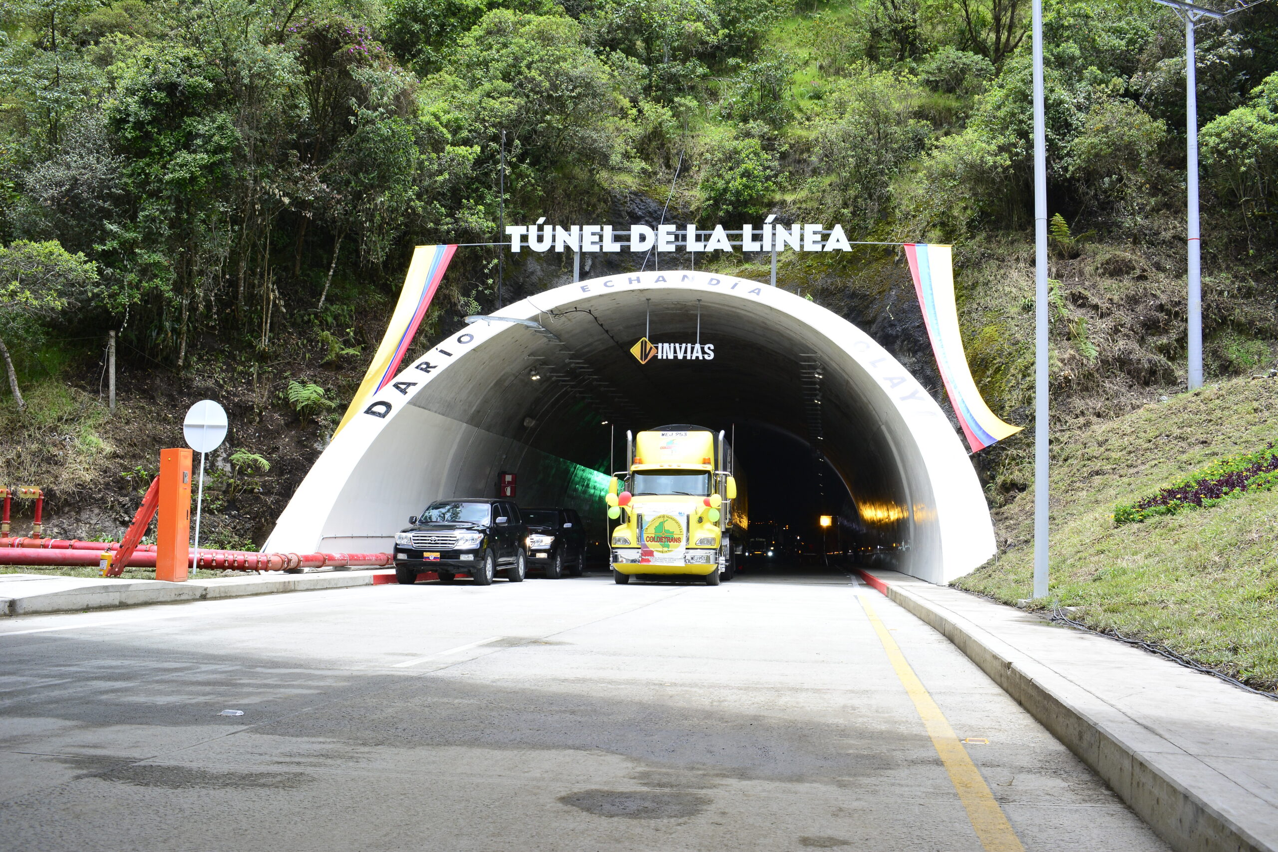 Apagón en el Túnel de La Línea 4 días después su inauguración 1