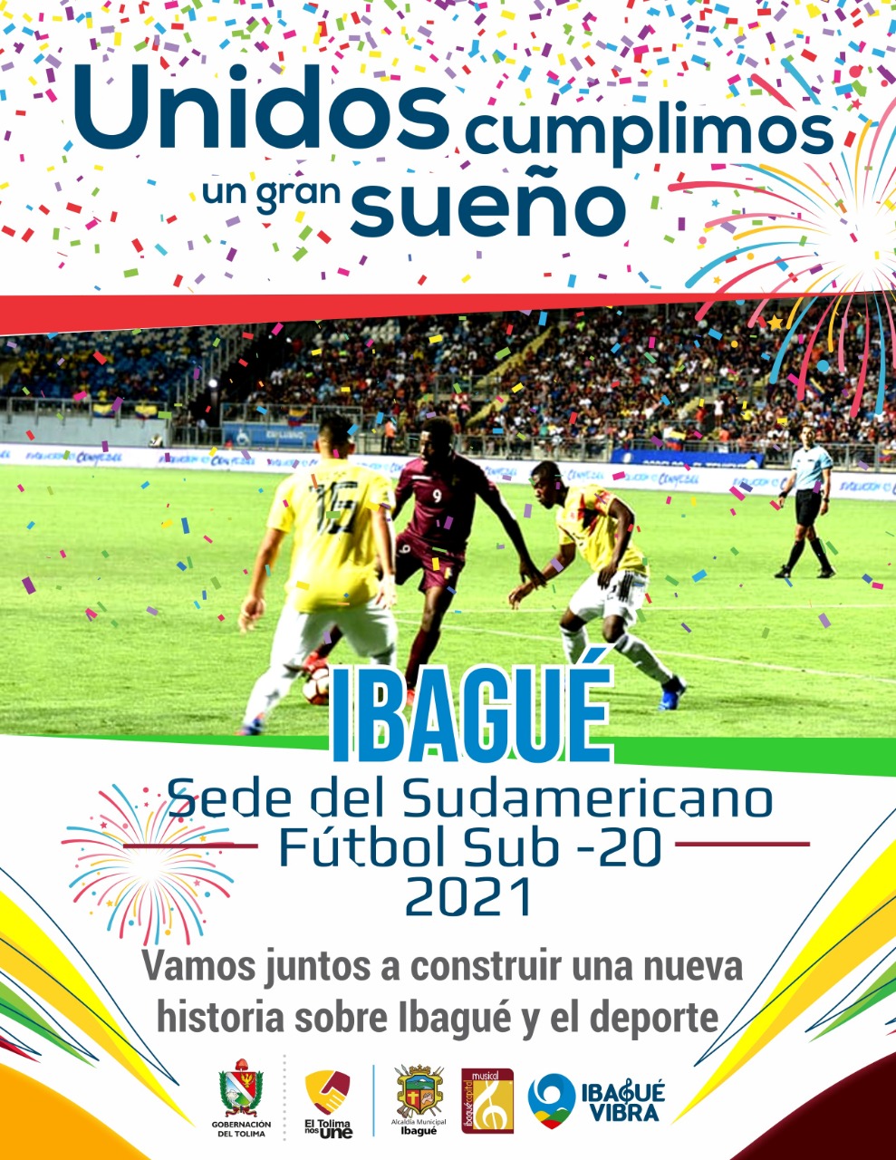 Sudamericano Sub 20 cada vez más cerca de llegar a Ibagué 4