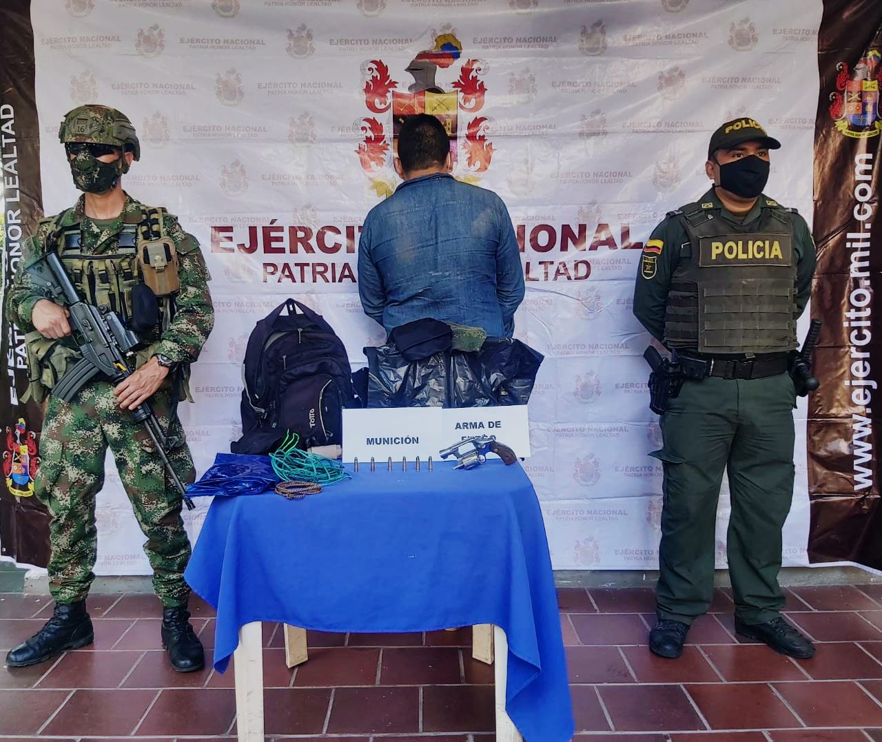 Capturan pirata terrestre que hacía reten en la vía Venadillo-Santa Isabel 1