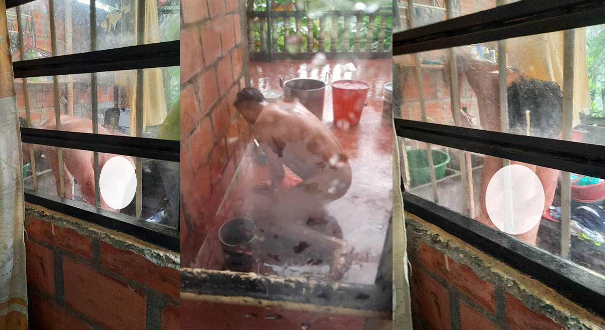 Hombre desnudo irrumpió en varias casas del sur de Ibagué 3