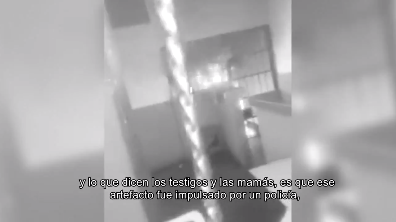 “Habían más de 20 policías y dejaron que los 9 muchachos se quemaran “Familiar 3