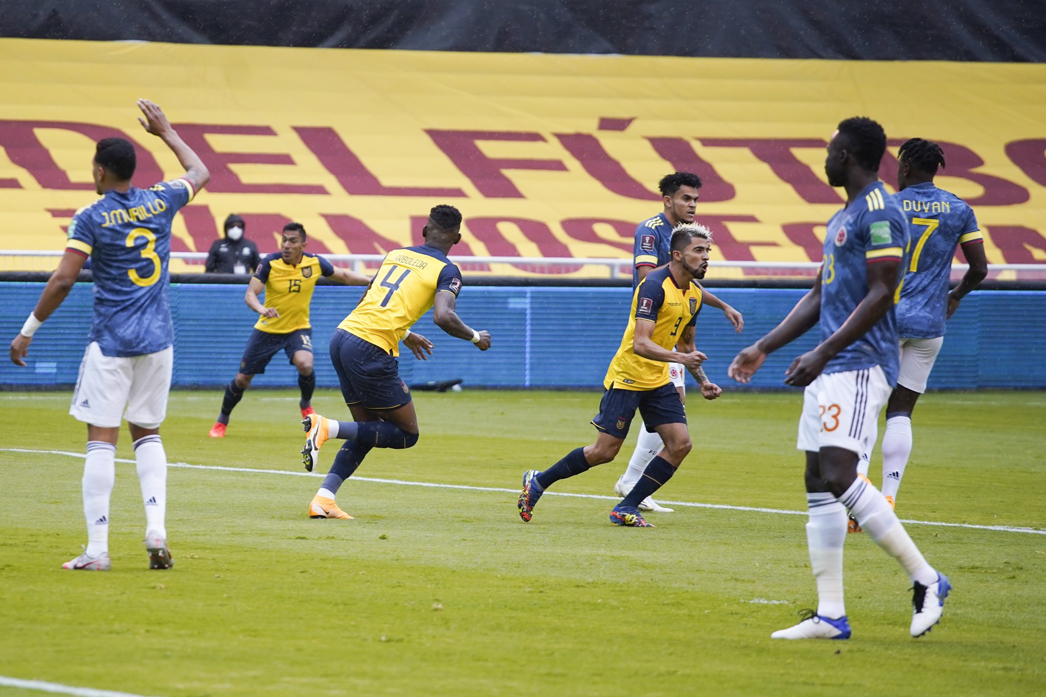 Goleada y humillada la selección Colombia cayó 6 a 1 en Ecuador. 1