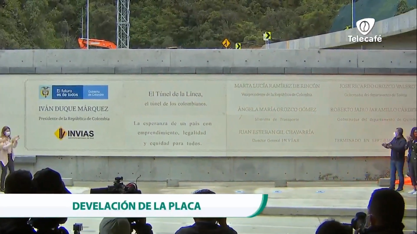 En 30 días Invías tendría que quitar la placa del Túnel de la Línea 4