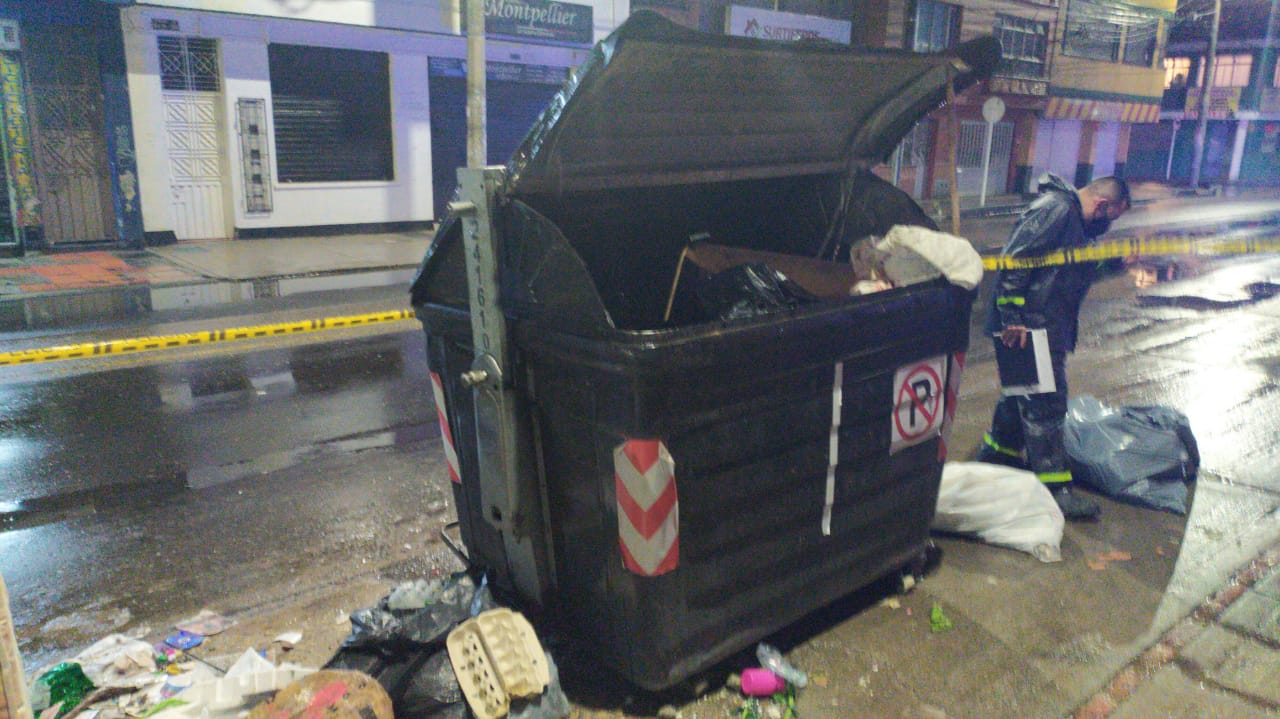 Reciclador encontró cuerpo de un bebé al interior de un contenedor de basura en Bogotá 3